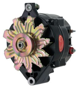 Alt, Ford 1G Black 120A 1V Pulley, Large Frame Ext Regulated
