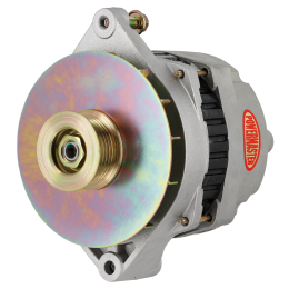 Alt, GM CS144 Natural 170A 6 grv Pulley/Baffle Str, Mtg Threaded Mtg Ear Vette, Grd Nat'l, F-Bird 1-Wire or OE