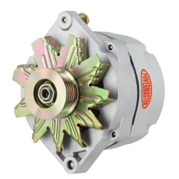 Alt, Jeep Upgrade, Natural 100A 6 grv Pulley, Motorola Replacement 1" Mtg Spool 1-Wire