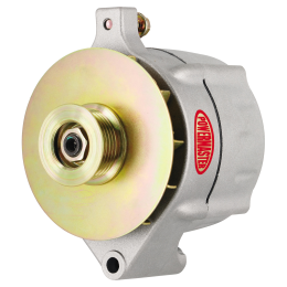Alt, Ford Upgrade Natural 150A Smooth Look™ 6 grv Pulley, & Baffle 1-Wire