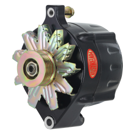 Alt, Ford Upgrade Black 100A 16 Volt Smooth Look™ 6 grv Pulley, 1-Wire