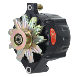 Alt, Ford Upgrade Black 150A 16 Volt Smooth Look™ 6 grv Pulley, 1-Wire