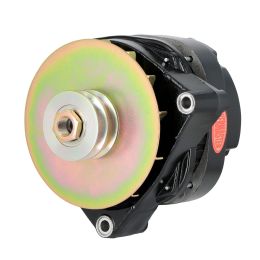 Alt, Chrysler Upgrade CS144 Type Black 200A 2V Pulley, w/spacers 1-Wire