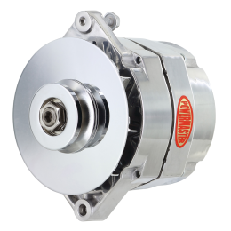 Alt, Jeep Upgrade, Polish 150A 1V Pulley, & Baffle Motorola Replacement 1" Mtg Spool 1-Wire
