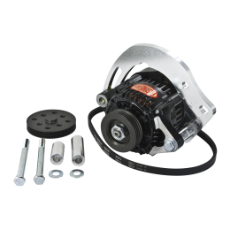 Alternator Kit, Pro Series High Mount off WP 3 grv w/8162 55A Alt