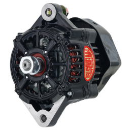 Alt, Denso Race 100mm Black 75A 12 Volt with 5.4" Mount 1-Wire