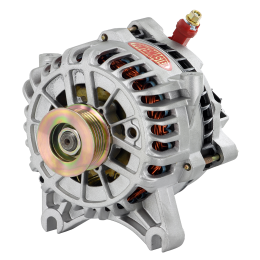 Alt, Ford 6G Natural 140A 6 grv Pulley, Large Frame V Mtg PCM Controlled LI-SIG-A VR