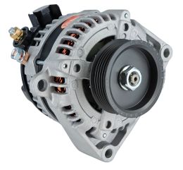 Alt GM HPR SF Denso Natural 180A 3" 6 grv Under Drive Pulley LS Truck Mtg  1-Wire 17.5 Preset Voltage