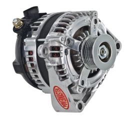 Alt GM HPR SF Denso Polish 180A 6 grv Pulley LS Mtg Escalade,C,K Series, 4-Pin Regulator