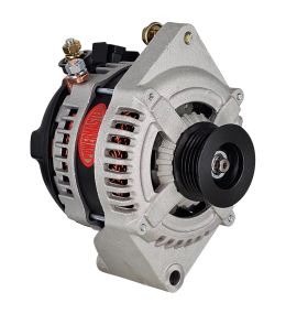 Alt Ford Upgrade Nat'l 180A 6 grv Pulley HPR Straight Mt 6.93" 1-Wire