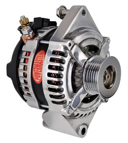 Alt Ford HPR SF Polish 180A 6 grv Pulley Upgrade for Ford Straight Mt 6.93" 1-Wire