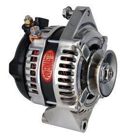 Alt Ford Upgrade Polish 180A 1V Pulley HPR Straight Mt 6.93" W/Lamp