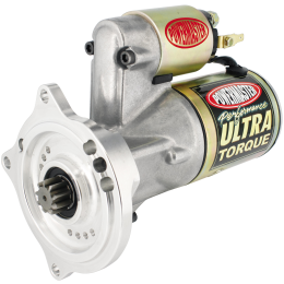 Str, Ultra Ford [BB] FE w/billet blk 3 Ear Mtg 1963 1/2, 1965 & UP 184T Flyw 2.5kw Gold