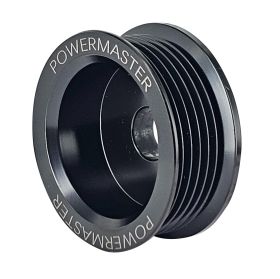 Pulley, 6 grv Black 2.56" OD