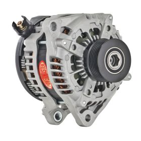 Alt, Denso Natural 250A 6 grv Clutch Pulley, Saddle Mtg Ford Mustang 2011-14 HPR