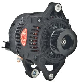 Alt Denso Diesel Black Wrinkle 170A Dodge 8 Groove Pulley