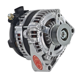 Alt, HPR, Polished 180A, Two 2" Mtg Spools-Upgrade for CS130D/AD230, 6 grv Pulley, 1-Wire