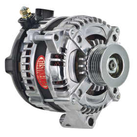 Alt, HPR, Polished 180A, Offset Left-Upgrade for CS130/CS130D, 6 grv Pulley, 1-Wire