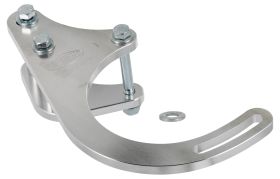 Bracket, Polish Billet Aluminum Low Mount [SBC] for CS121/130 Str, Mtg 6.14 Alt